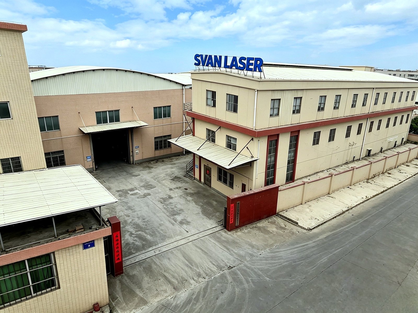 SVAN Laser plant building