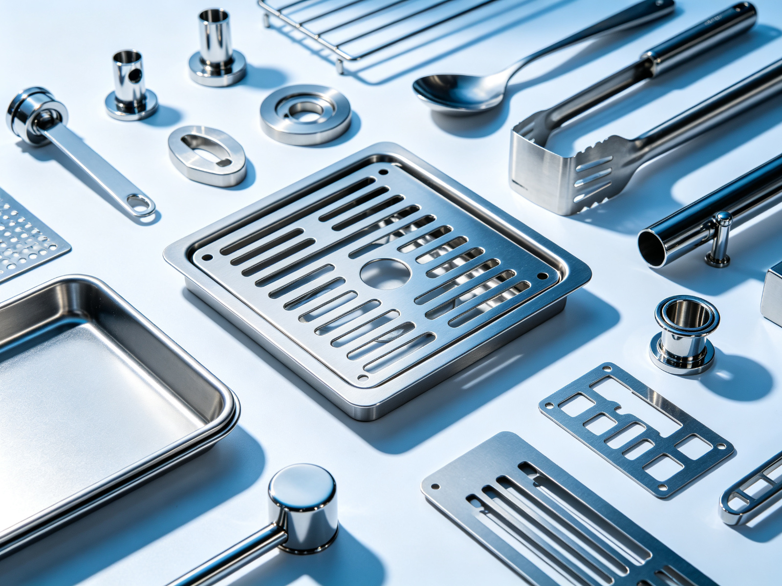 Hardware and kitchenware laser processing