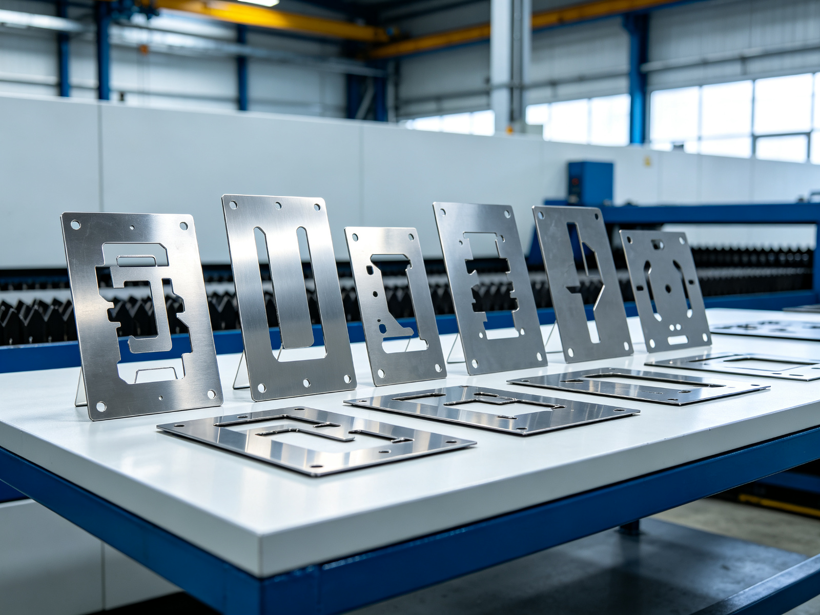 Sheet metal fabrication laser cutting parts